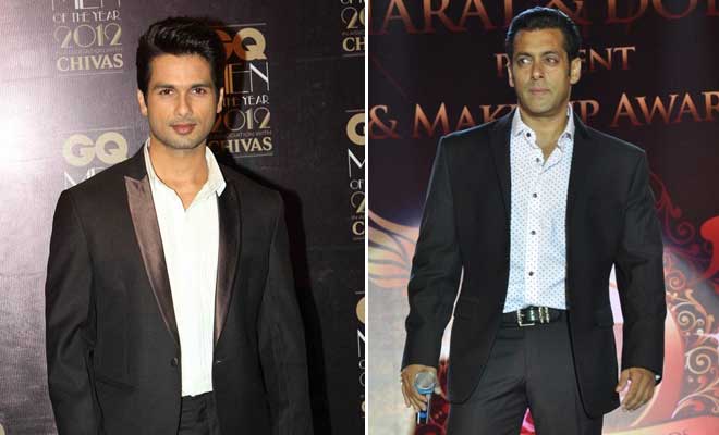 Why did Salman Khan refused to shoot with Shahid Kapoor?