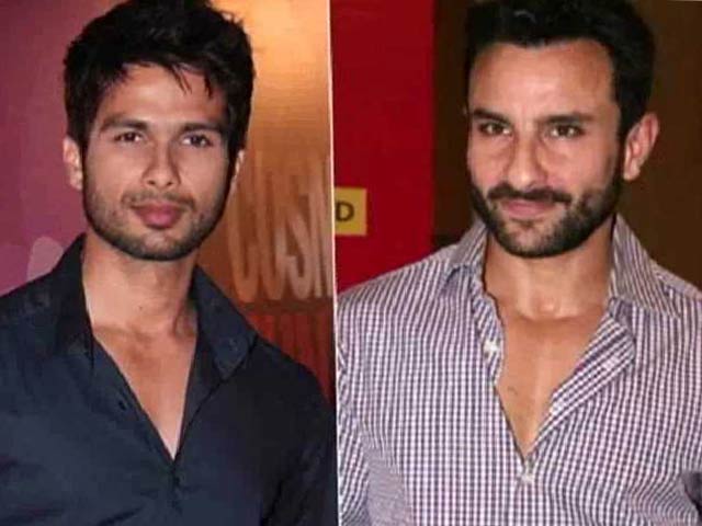 Saif Ali Khan and Shahid Kapoor