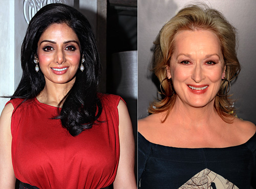 Sridevi to work with Meryl Streep