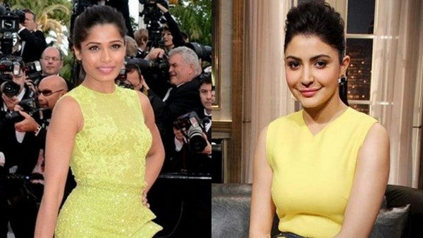 Anushka Sharma in Yellow dress