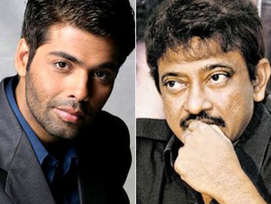 Karan Johar and Ram Gopal Verma