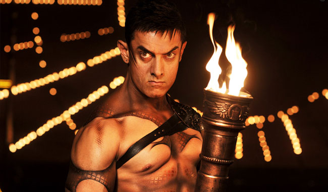 Is Aamir Khan a time traveller in Dhoom 3?