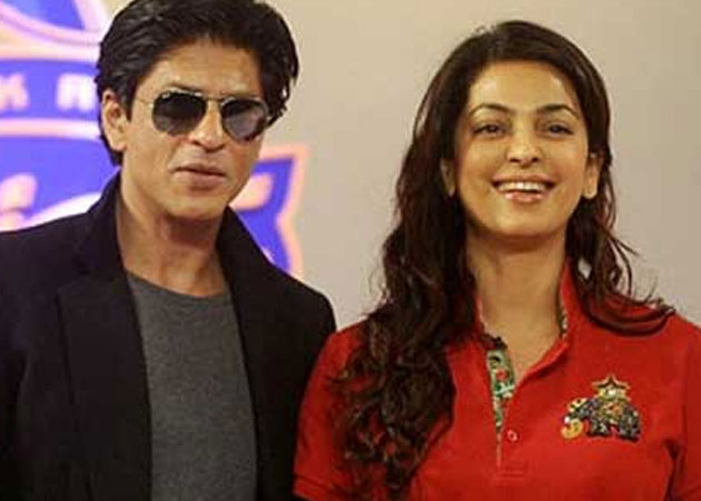 Is Juhi Chawla miffed with Shahrukh Khan?