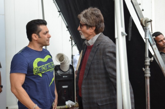 Amitabh Bachchan met Salman Khan