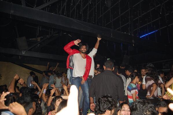 Ranveer Singh caught partying at Tryst Club