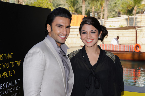 Ranveer Singh with Anushka Sharma