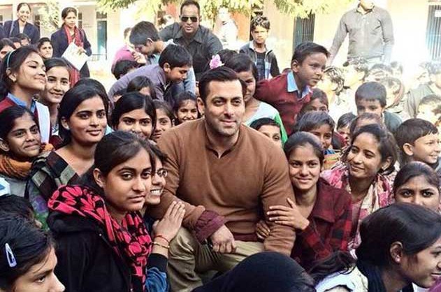 Salman Khan's special shoot for children