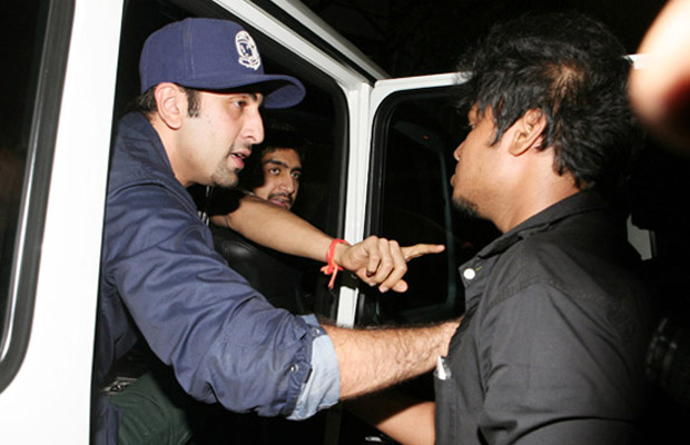 Ranbir Kapoor angry