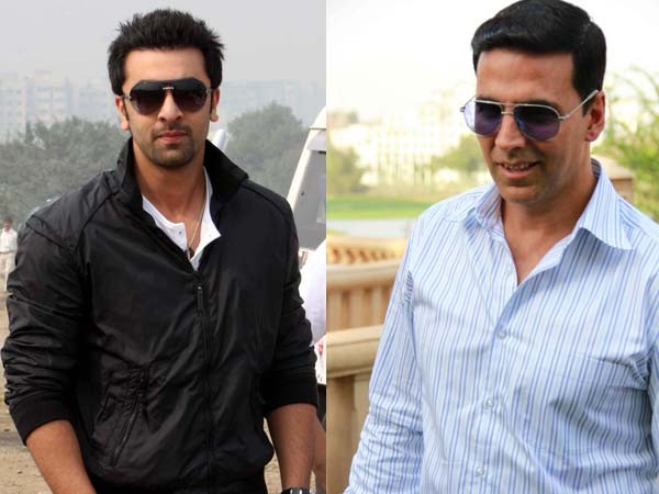 Akshay Kumar and Ranbir Kapoor