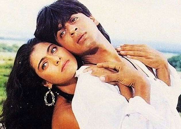 Shahrukh Khan and Kajol in Baazigar