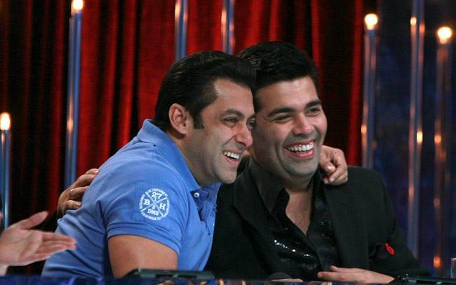 Karan Johar with Salman Khan