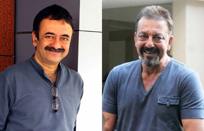 Rajkumar Hirani and Sanjay Dutt