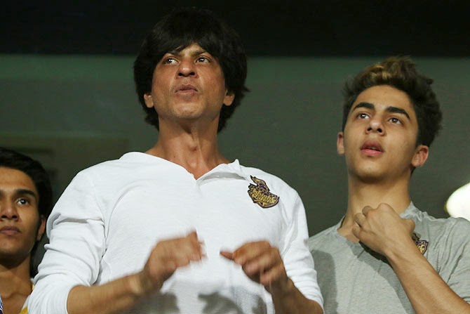 Shahrukh Khan with Aryan Khan