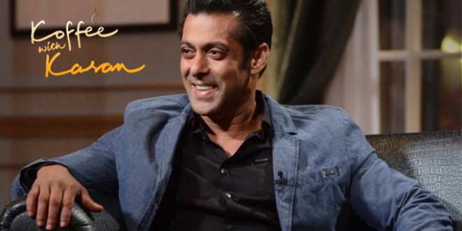 Salman Khan in Koffee With Karan