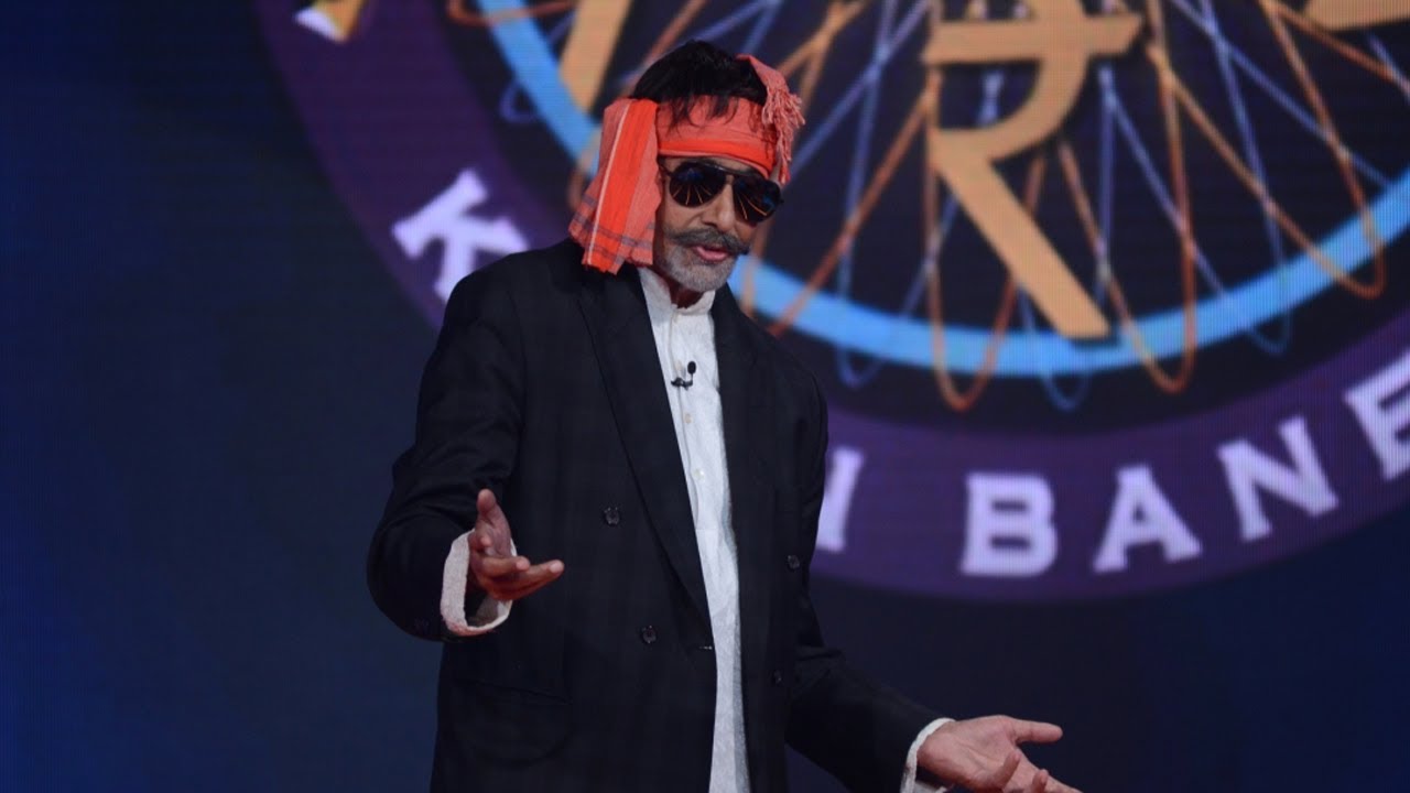 Amitabh Bachchan in KBC
