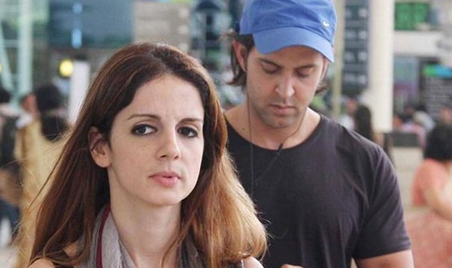 Hrithik Roshan with Sussanne