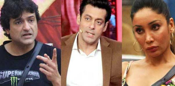 Is Salman Khan trying to persuade Sofia Hayat to forgive Armaan Kohli?