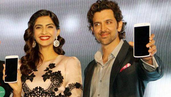 Hrithik Roshan and Sonam Kapoor