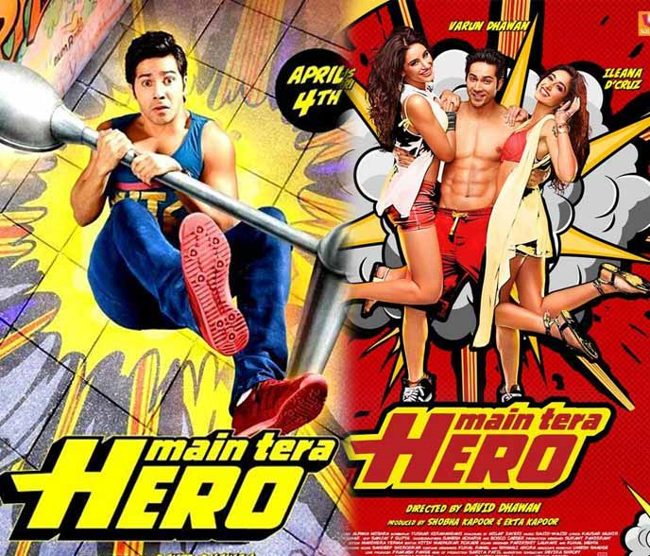 Official poster of Varun Dhawan starrer 'Main Tera Hero'