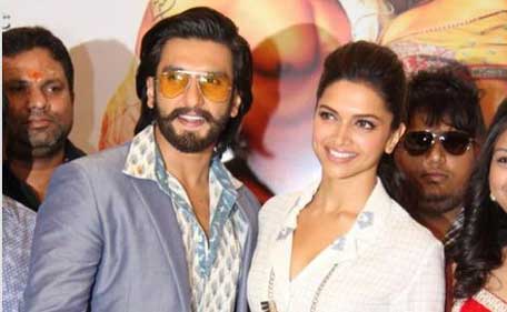 Ranveer Singh and Deepika Padukone