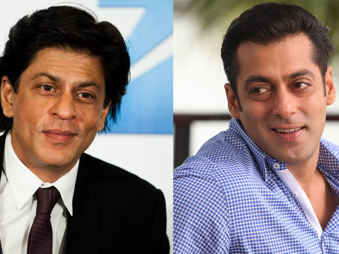 Salman Khan and Shahrukh Khan