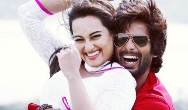 Sonakshi Sinha & Shahid Kapoor