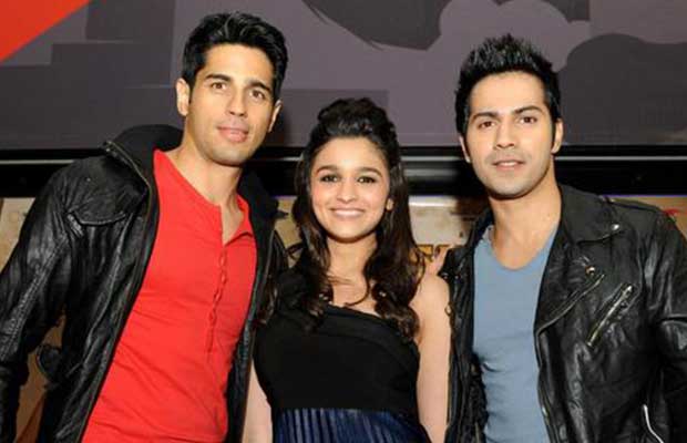 Sidharth Malhotra - Varun Dhawan and Alia Bhatt