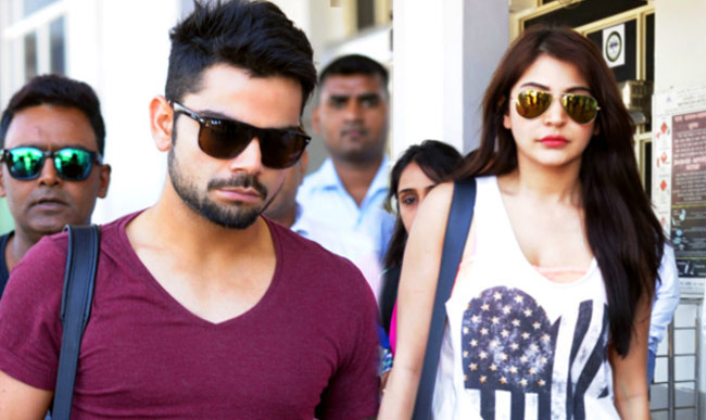 Virat Kohli with Anushka Sharma