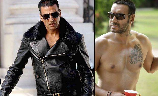 Akshay Kumar and Ajay Devgn