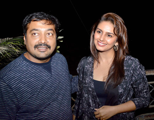 Anurag Kashyap and Huma Qureshi