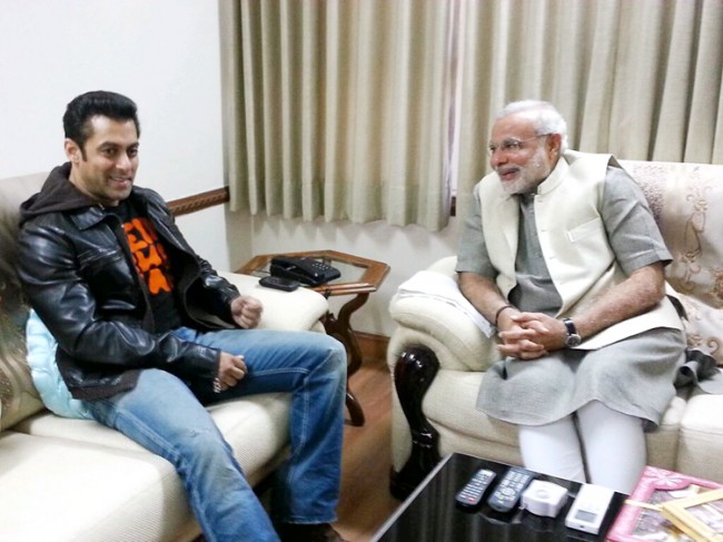 Salman Khan Lunch with Narendra Modi