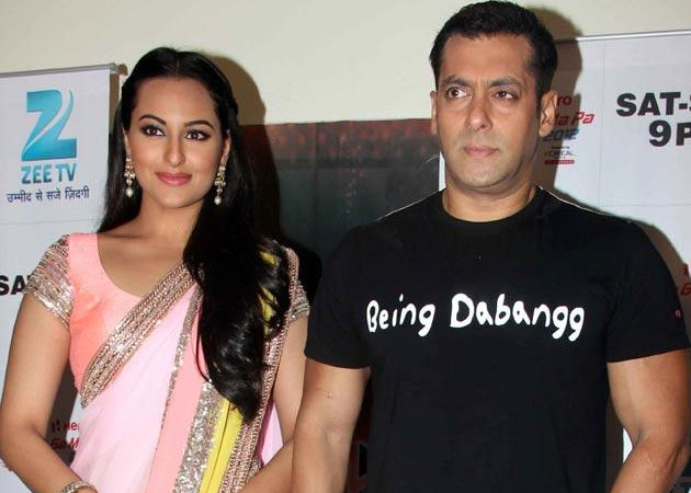 Salman Khan with Sonakshi Sinha