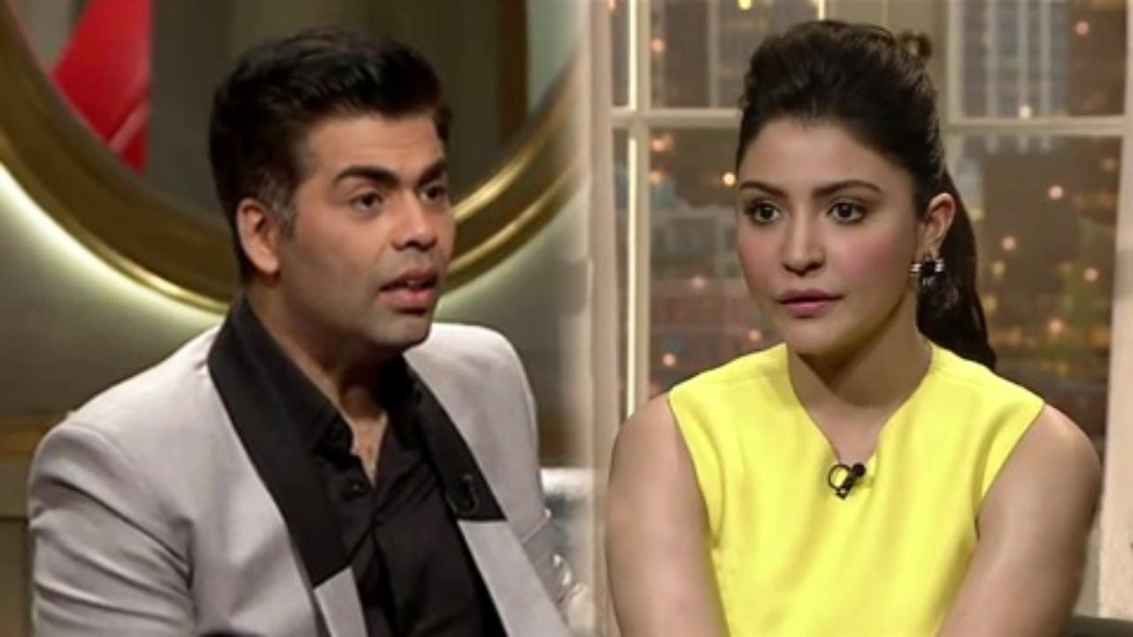 Anushka Sharma With Karan