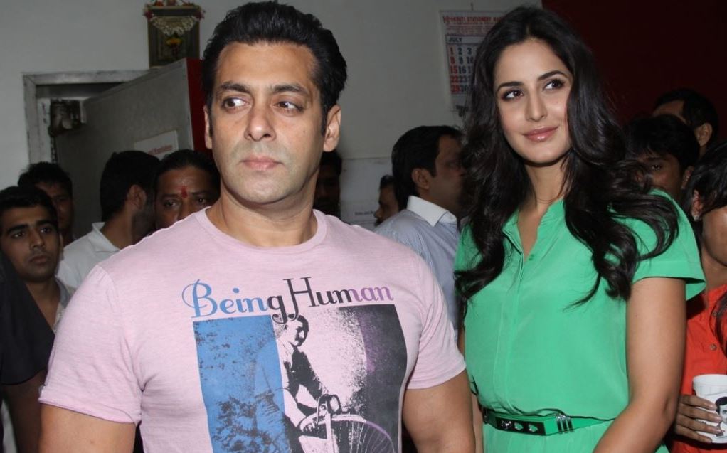 Katrina Kaif with Salman Khan