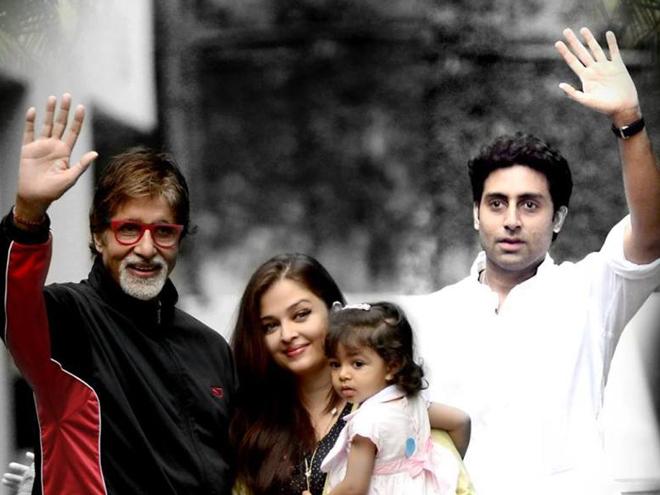 Aaradhya Bachchan introduced to writing on 'Saraswati Puja' - Amitabh Bachchan