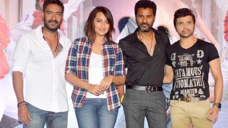 Prabhu Deva makes Ajay Devgn dance to his tunes