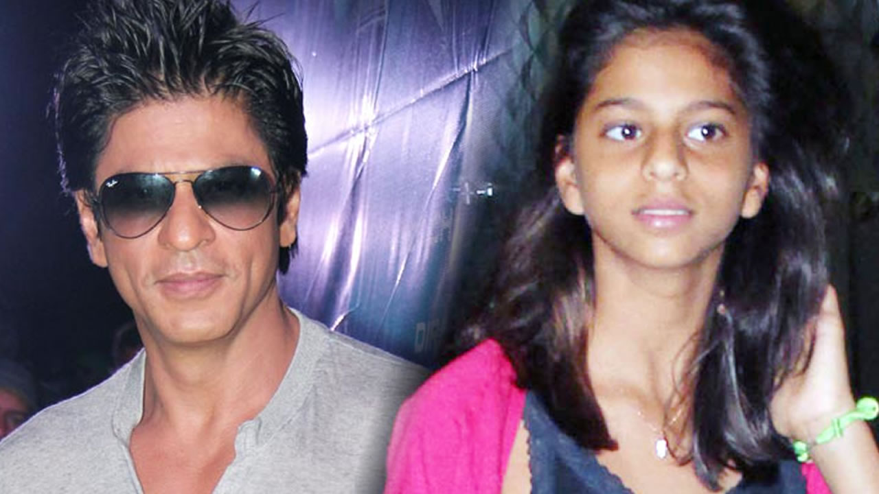 Suhana and Shah Rukh Khan