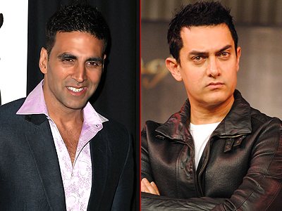 Akshay Kumar and Aamir Khan