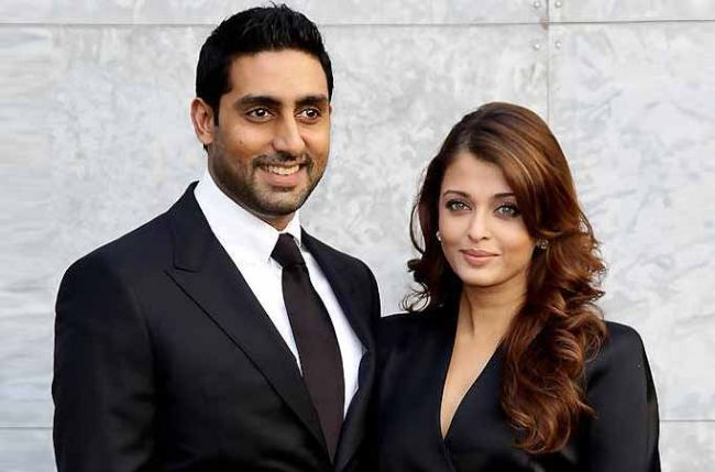 Abhishek Bachchan with Aishwarya Rai