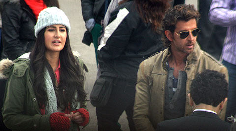 Katrina Kaif joins Hrithik Roshan in Shimla for 'Bang Bang'