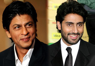 Shah Rukh Khan and Abhishek Bachchan