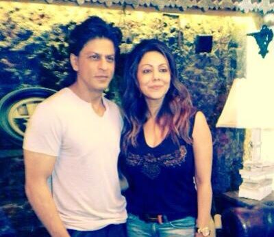 Shah Rukh Khan and Gauri