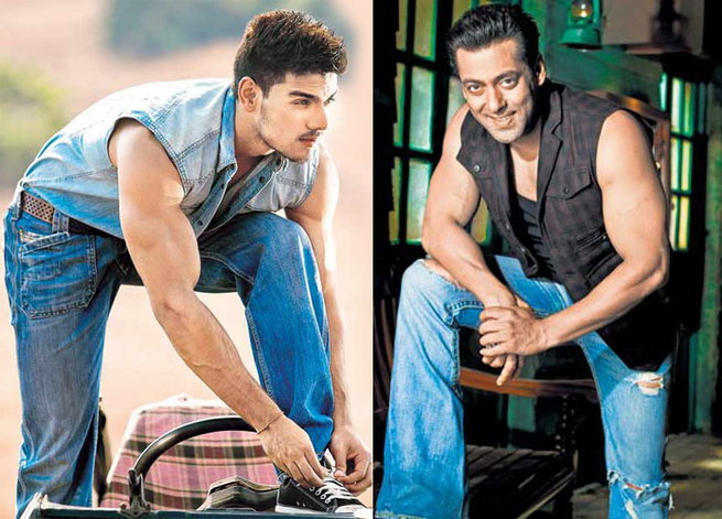 Salman Khan and Sooraj pancholi
