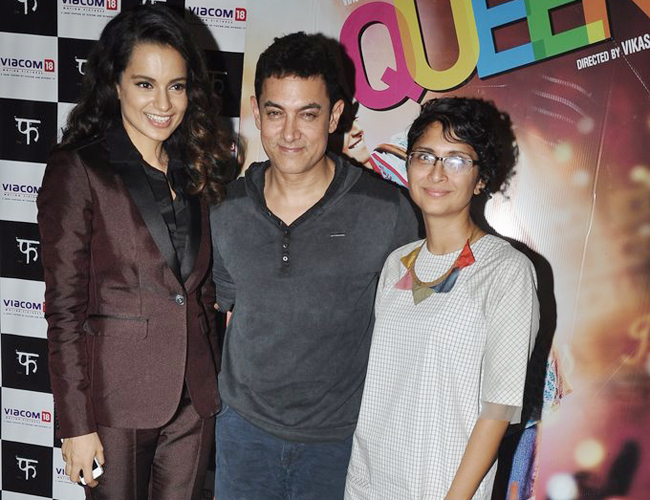 Aamir Khan and Kangna Ranaut