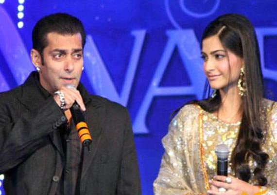 Sonam Kapoor and Salman Khan