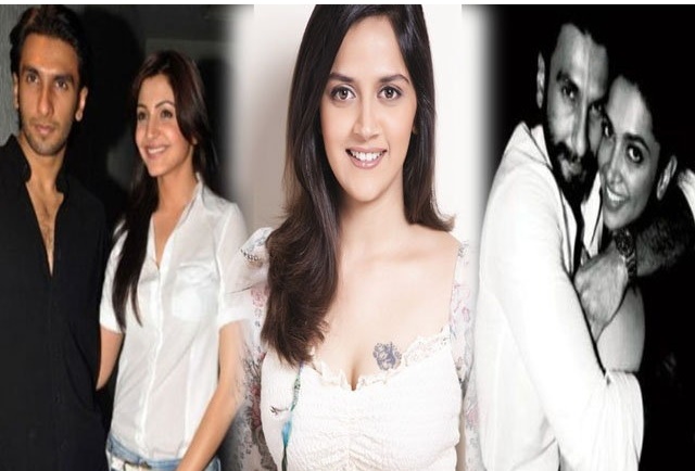 Ahana Deol with Ranveer Singh