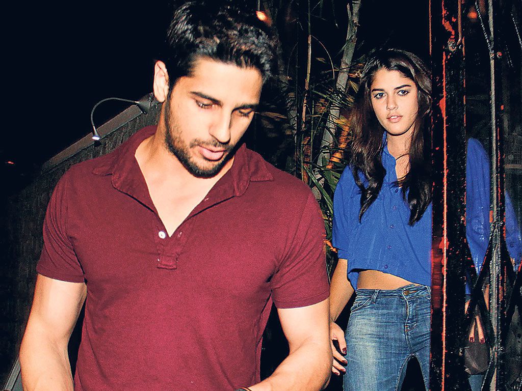 Sidharth Malhotra with model