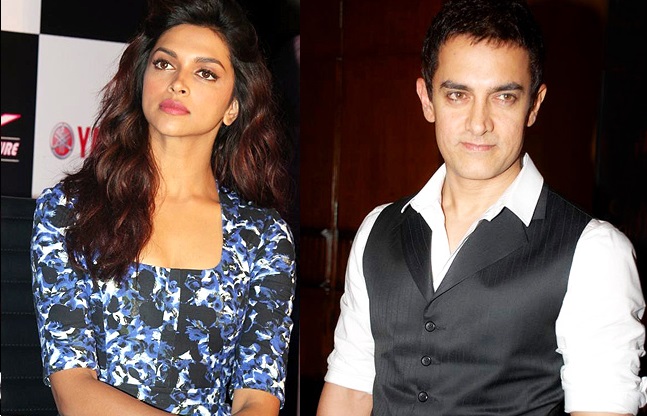 Aamir Khan and Deepika Padukone