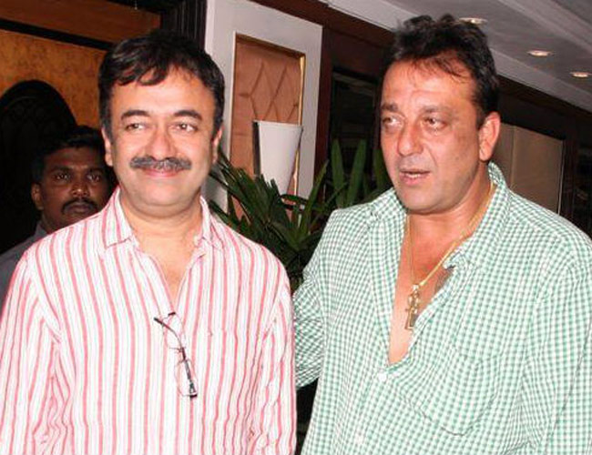 Rajkumar Hirani and Sanjay Dutt