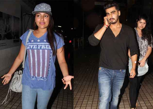 Arjun Kapoor and Sonaksh Sinha